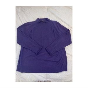 Loft purple sweater
